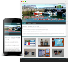 Digby Print and Promo is a print and promotional business located in Digby Nova Scotia. This website was created to showcase  work and to make it easier to contact for more information.